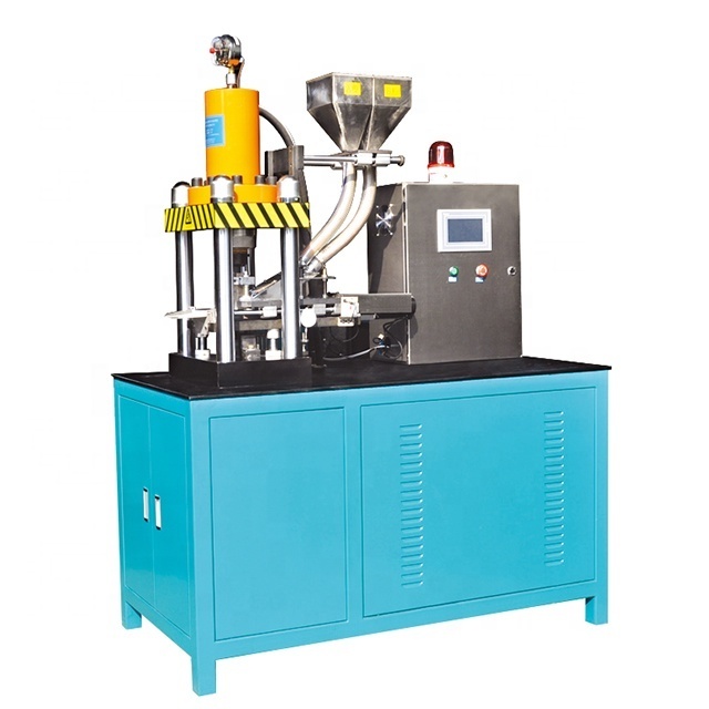 Automatic abrasive diamond powder cold press machine for diamond segments