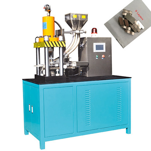 Automatic abrasive diamond powder cold press machine for diamond segments