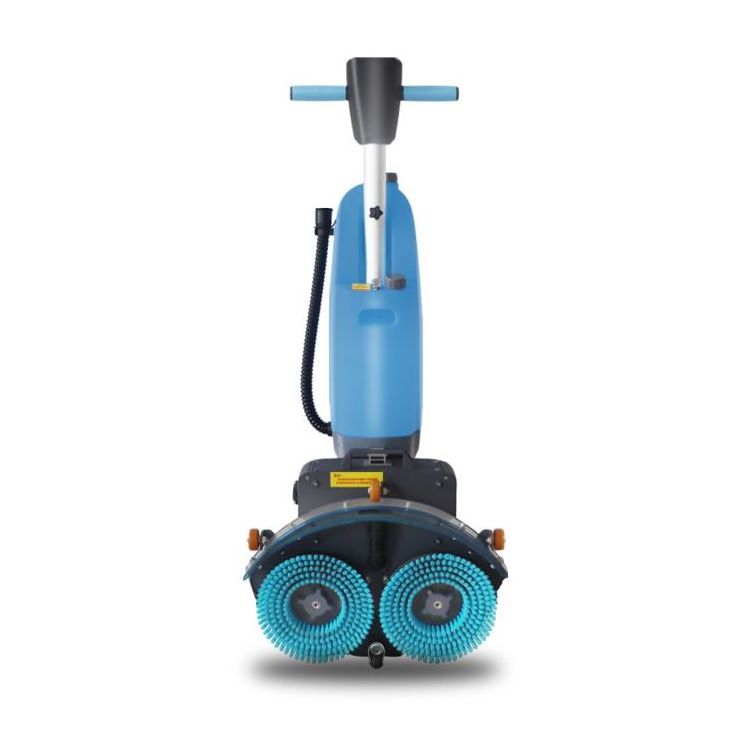 D1 Electric Dual Brush Small Mini Dust Cleaning Floor Scrubber Machine For Home Floor Washing