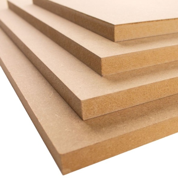 High quality Shangdong linyi factory sanded raw mdf plain mdf hdf board