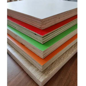 15mm 18mm white melamine Plywood for furniture  and kitchen cabinets