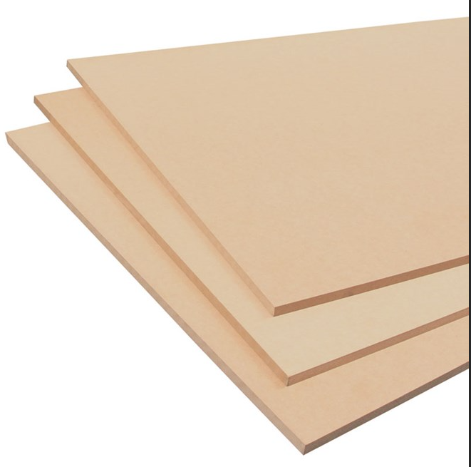 High quality Shangdong linyi factory sanded raw mdf plain mdf hdf board