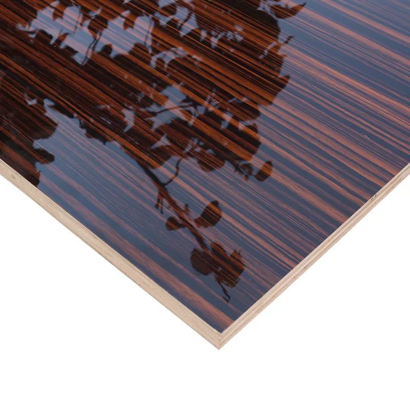 Manufacture  acrylic laminated high gloss MDF board and  high glossy woods mdf UV