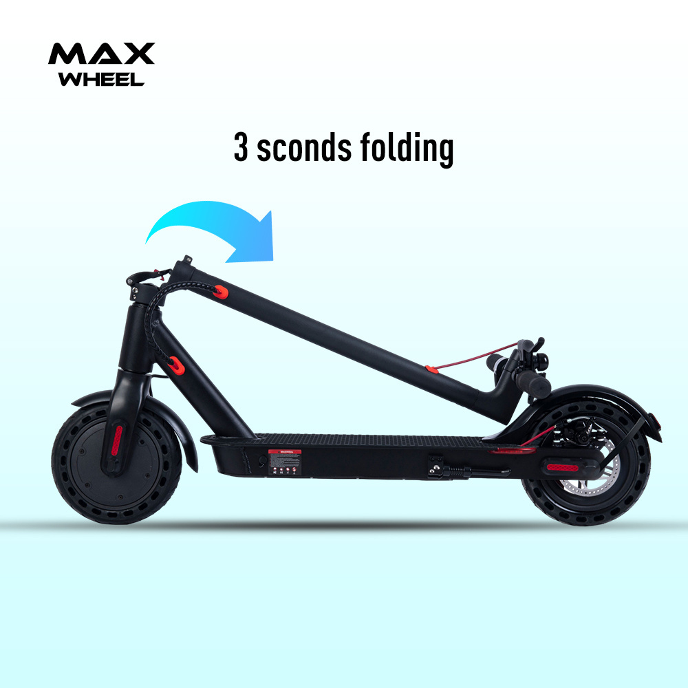 EU/UK Warehouse folding mobility scooter E9pro 350W Motor 7.5ah electric scooters for adults China 25km/h motor electric scooter