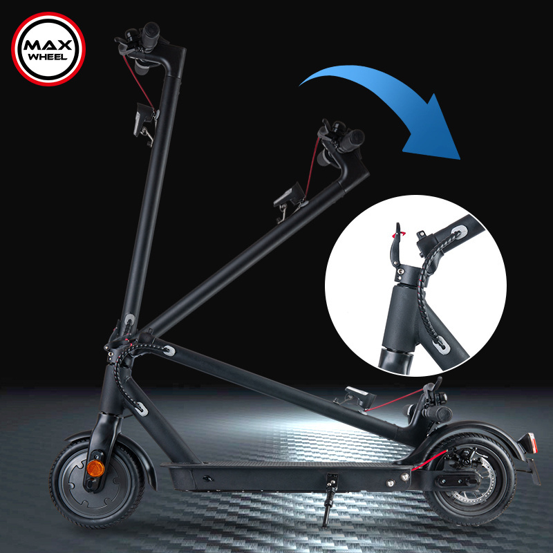 Maxwheel 350w 7.5ah 2 wheel scooter E9ABE max speed 20km/h Germany street legal adults folding cheap electric scooter wholesale