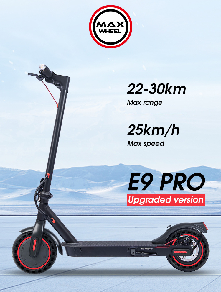 e scooter 350w 36v  foldable Aluminum Skateboard 8.5inch tire 120kg load two wheel folding electric scooter for adult