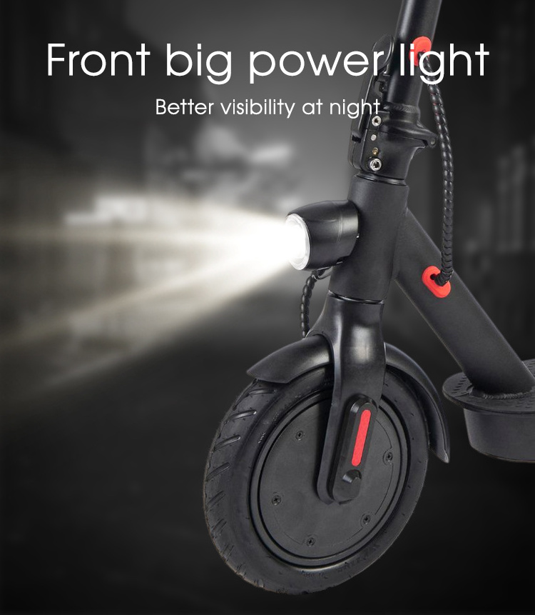 China factory 350w 36v portable scooter E9D lightweight folding mobility adult electric scooters customization