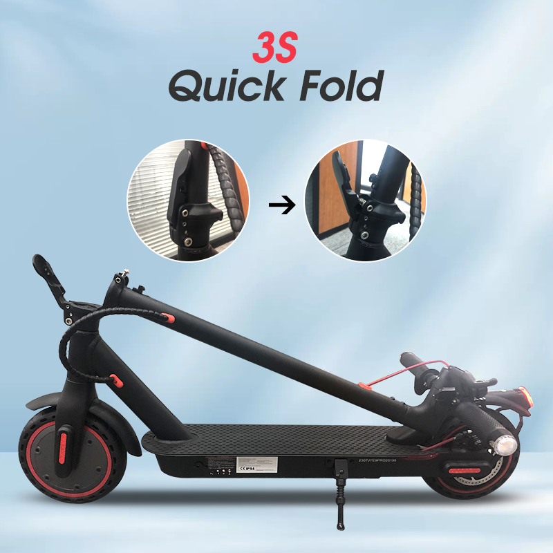 CE Certificate 2024 8.5 Inch 36V7.5AH 350W brushless Motor Foldable Bicycle  Electric Scooter M365 for drop shipping