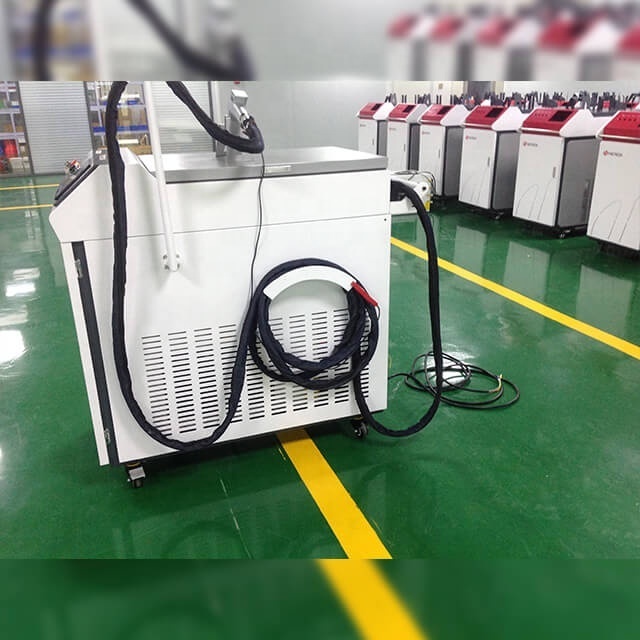 HGTECH HGSTAR 1500W 2000W 3000W Portable  3 In 1 Multi-functional Laser Cleaning Metal Use Laser Cutting Welding Machine