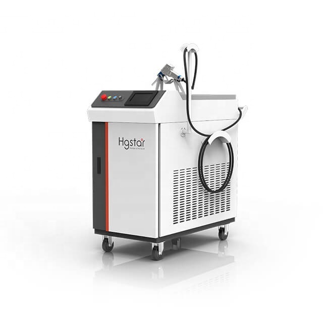 HGTECH HGSTAR 1500W 2000W 3000W Portable  3 In 1 Multi-functional Laser Cleaning Metal Use Laser Cutting Welding Machine