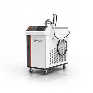 HGTECH HGSTAR 1500W 2000W 3000W Portable  3 In 1 Multi-functional Laser Cleaning Metal Use Laser Cutting Welding Machine