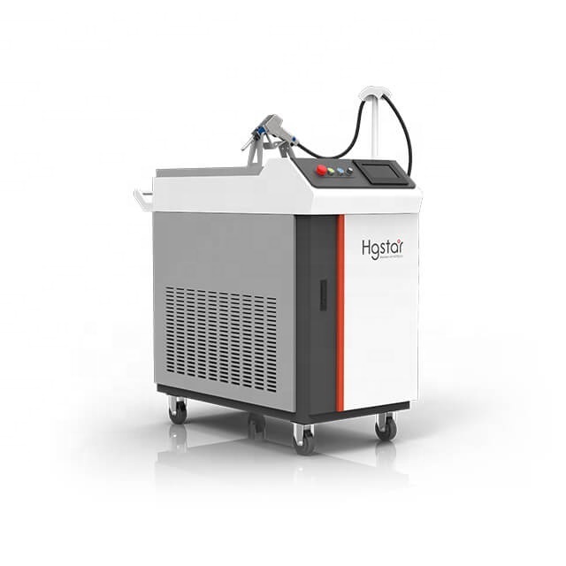 HGTECH HGSTAR 1500W 2000W 3000W Portable  3 In 1 Multi-functional Laser Cleaning Metal Use Laser Cutting Welding Machine