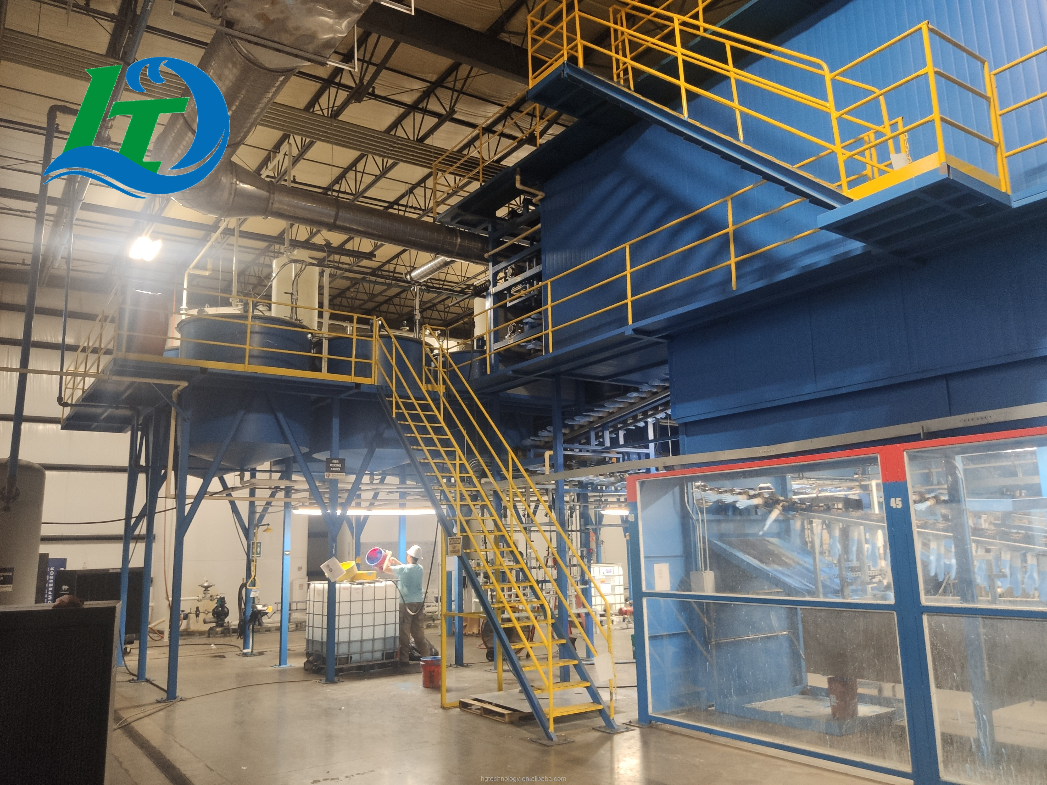 HuiGang Fully Automated Nitrile and Latex Glove Production Line