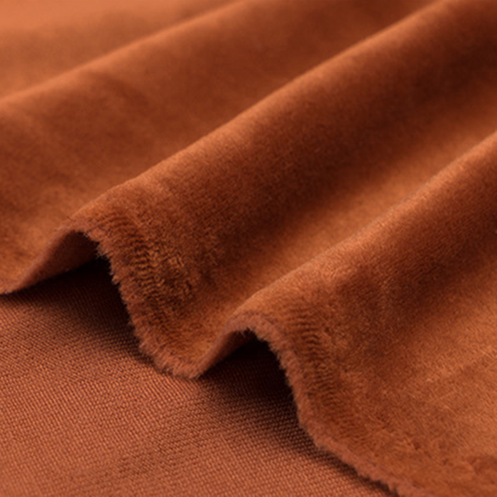 Customized Soft Plush Fabric Velvet Upholstery Brushed Mink Velvet Super Soft Fabric For Pajamas Sofa Cover Fabric