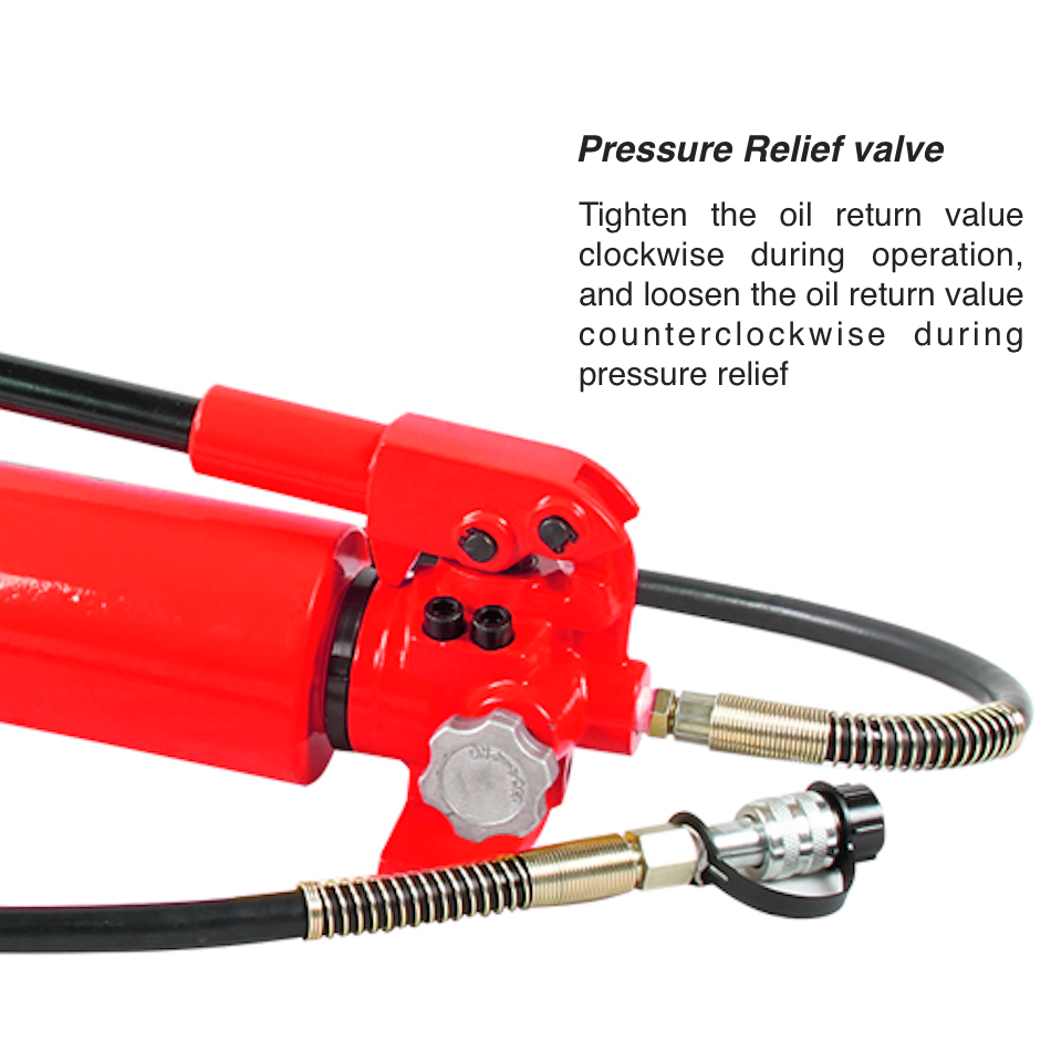 CP-700 single acting Manual Hydraulic Hand Pump high pressure multi section Hydraulic Lifting Cylinder Jack Pump