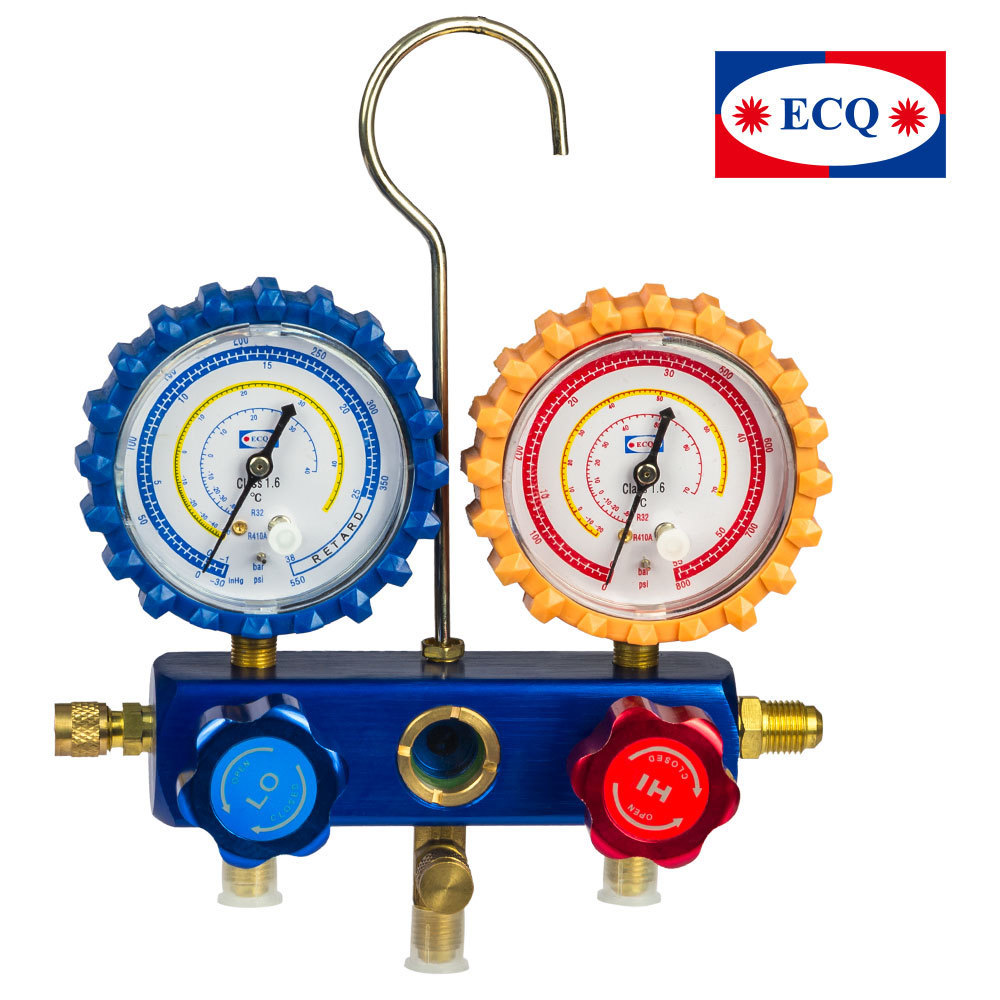 manifold set gauge for Refrigeration parts hvac  manifold gauge R32 R410A refrigerant