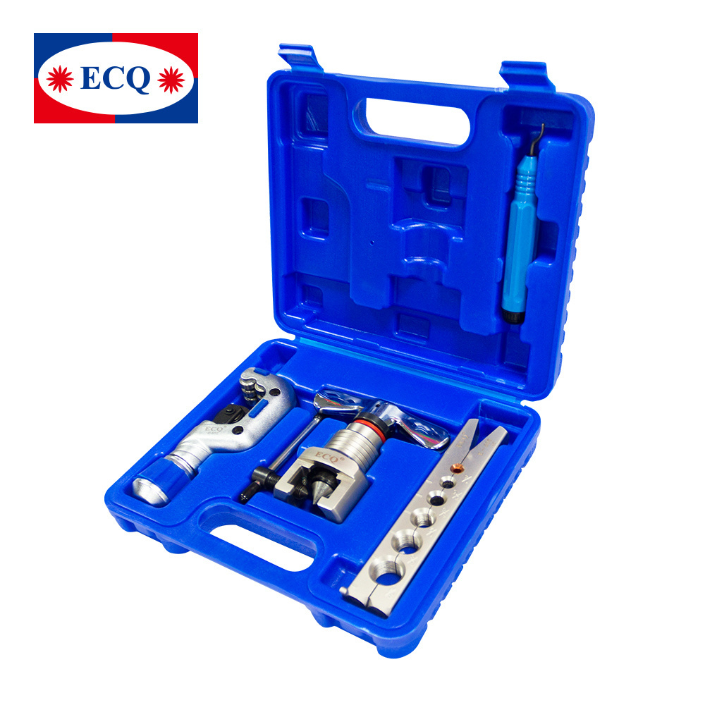 Refrigeration Air Conditioning copper pipe flaring tool kit cutter E-806 flaring tool set