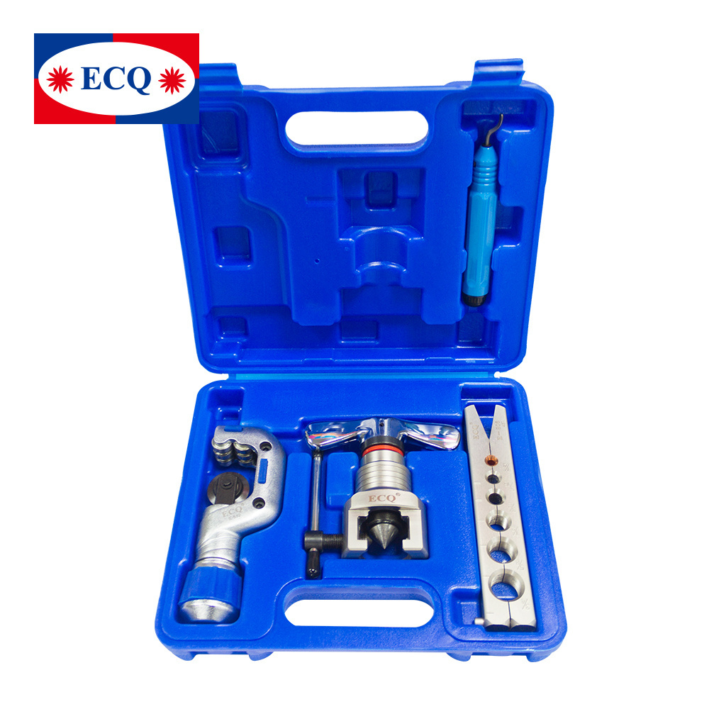 Refrigeration Air Conditioning copper pipe flaring tool kit cutter E-806 flaring tool set