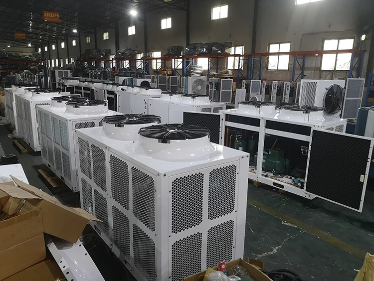 Condensing Unit  Air Cooled Box-type Manufacturers  condensing unit  10HP  Quick-Frozen seafood condenser unit Cold Storage