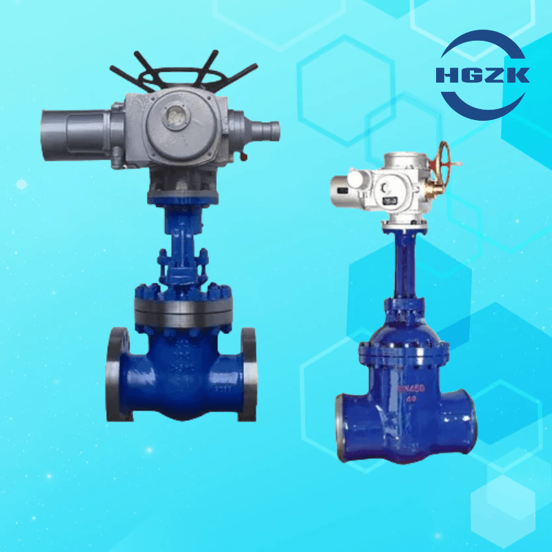 ANSI GB high temperature steam power plant gate valve Stainless steel electric actuator motorized power plant flange gate valve