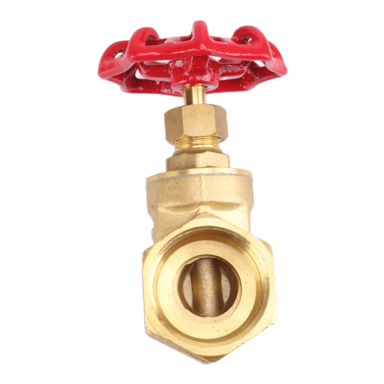 HGZK OEM Copper Threaded Gate Valve Shut Off Cock Valves Globe Brass Valve For Tap Water Engineering