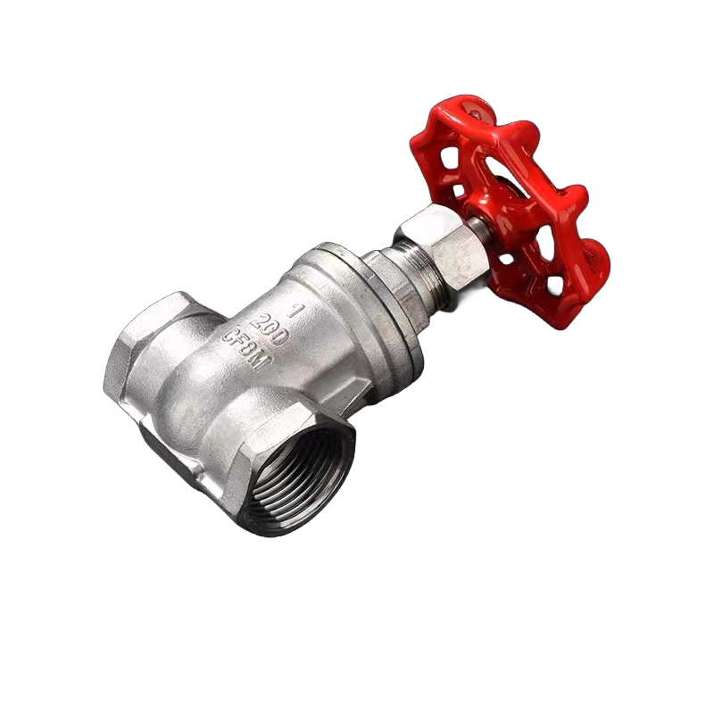 DN20 100 ANSI JIS Industrial high-temperature and high-pressure stainless steel thread gate valve Internal thread gate valve