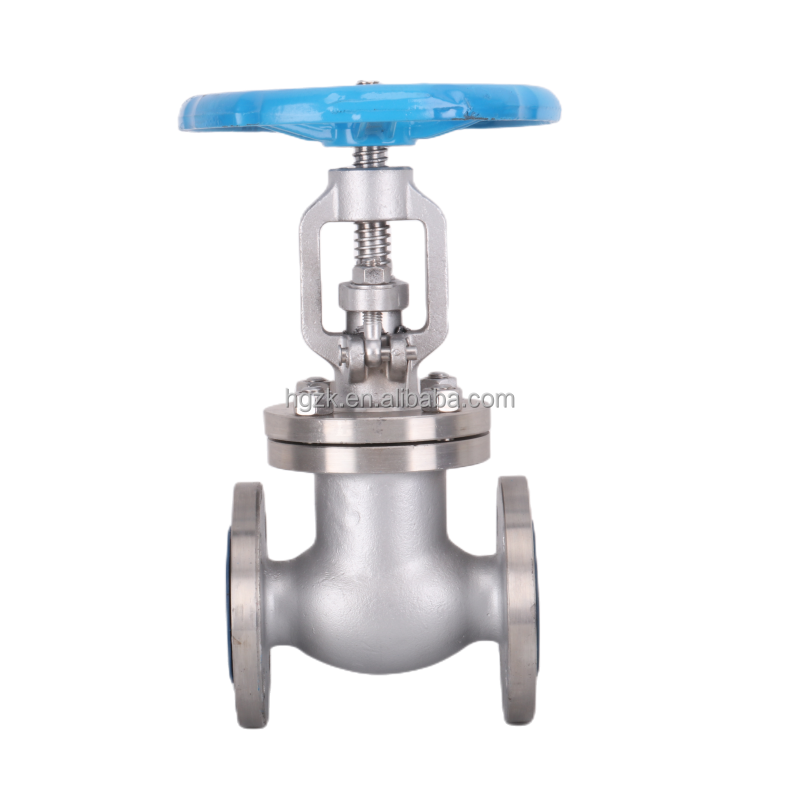 DN20 100 gate valve Corrosion-resistant and high-temperature-resistant manually adjustable ANSI JIS stainless steel gate valve