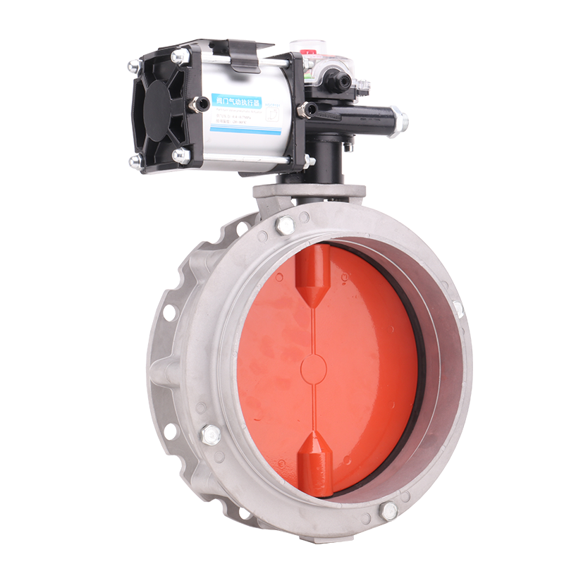 VFS V1FS V2FS special aluminum alloy Silo butterfly valve for cement Pneumatic powder butterfly valve CP101/CP126