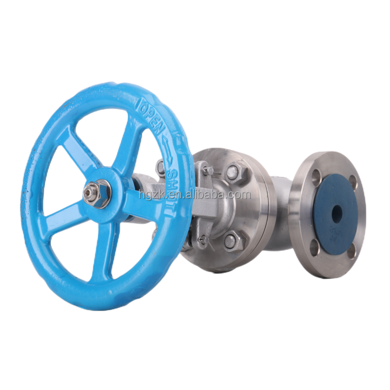 DN20 100 gate valve Corrosion-resistant and high-temperature-resistant manually adjustable ANSI JIS stainless steel gate valve