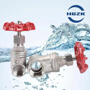 DN20 100 ANSI JIS Industrial high-temperature and high-pressure stainless steel thread gate valve Internal thread gate valve