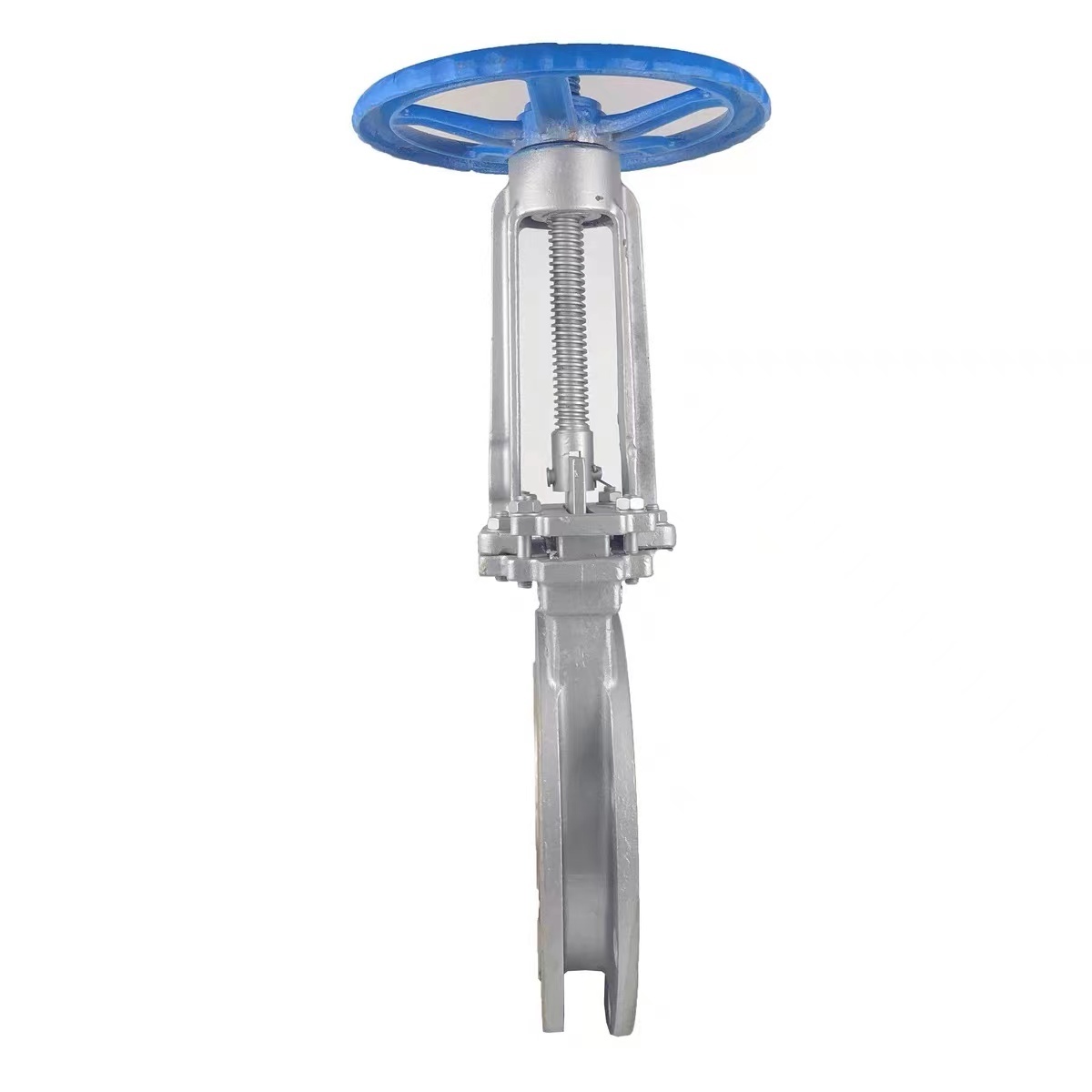 Sewage  stainless steel cast iron manual gate valve  knife type gate valve