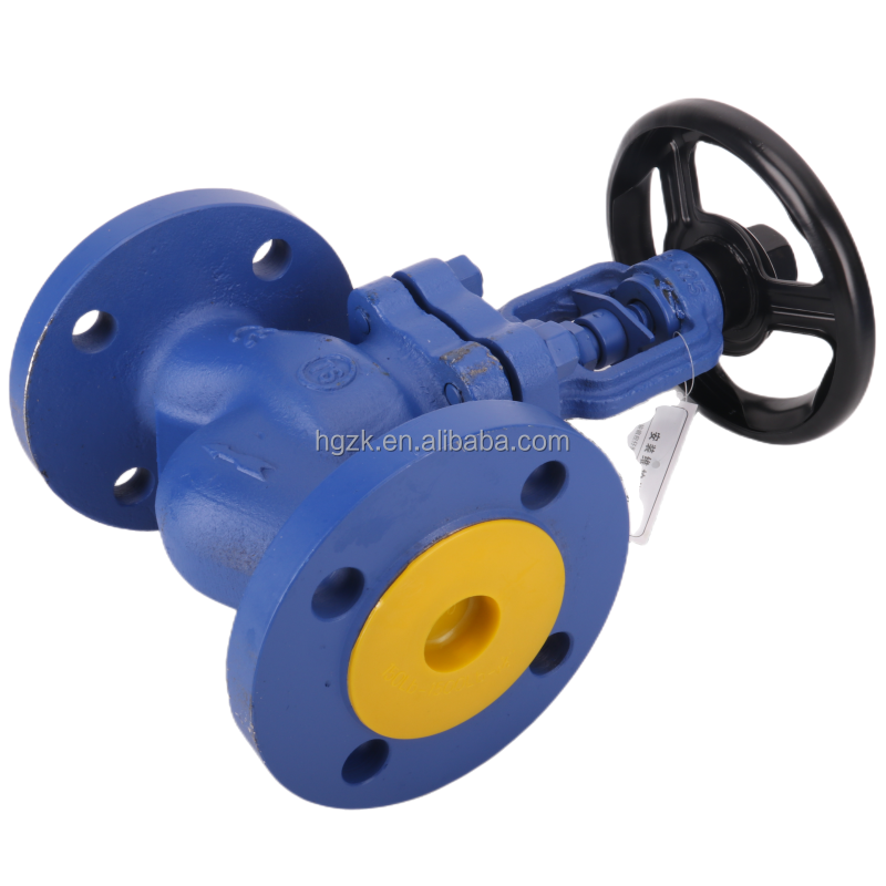 Globe Valve High Temperature Steam Hot Oil Cast Steel Flange Bellows DN25 40 50 80 Heavy Type Globe Valve