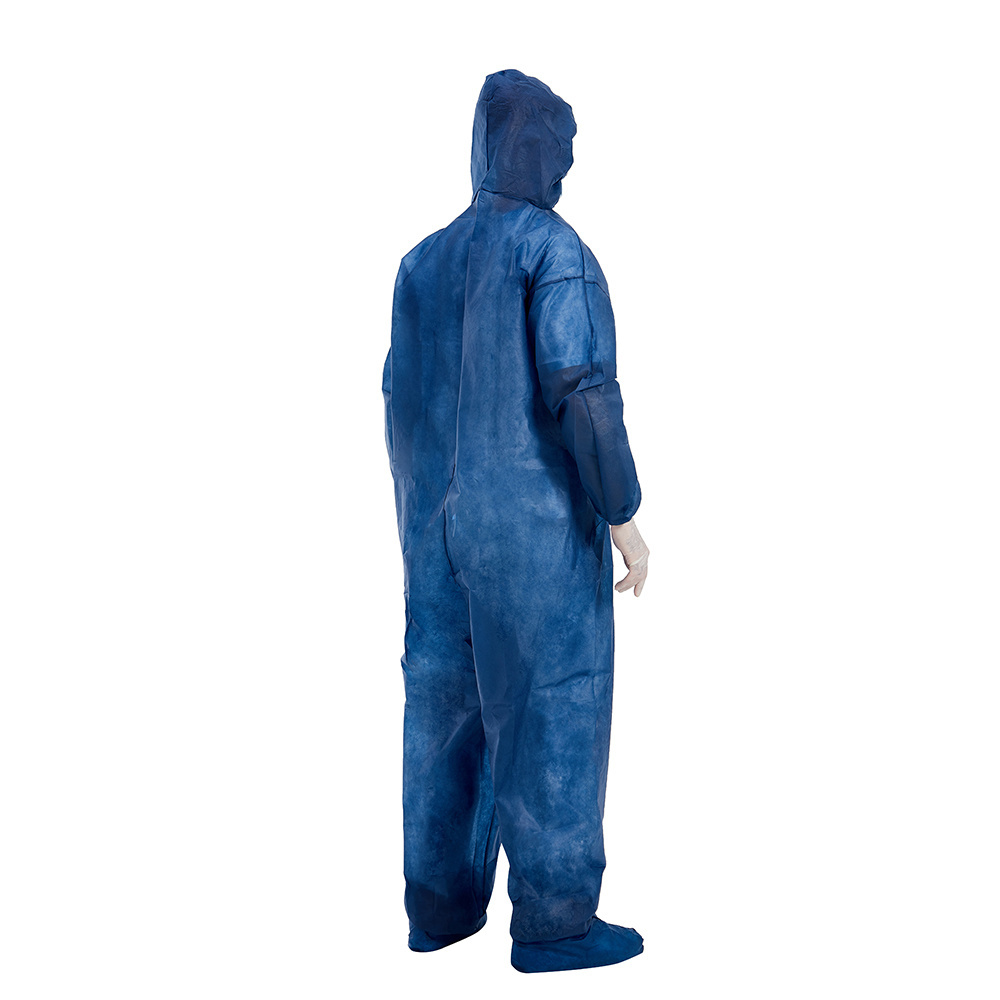 HUBEI HAIXIN medical suppliers chemical clothing protective suit coverall disposable gown coverall manufacturer