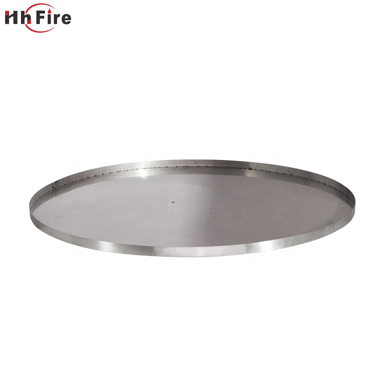 Hot Sale Metal Outdoor Firepit Lid Diy Fire Pit Cover For Fire Pit System