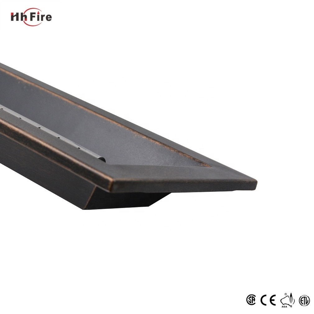 Customized Fire Linear And Linear Flat Pan Fire Pit Propane Gas Burner