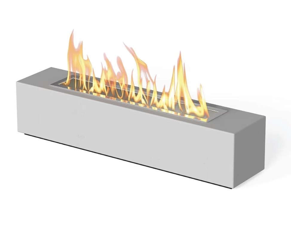 High temperature Fashion ethanol table top fire pit customized size and finishing