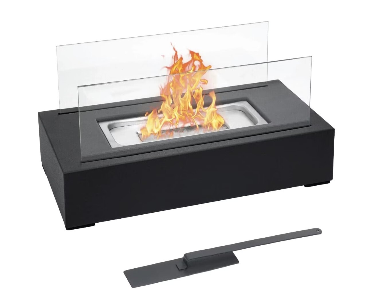 High temperature Fashion ethanol table top fire pit customized size and finishing