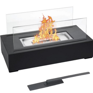 High temperature Fashion ethanol table top fire pit customized size and finishing