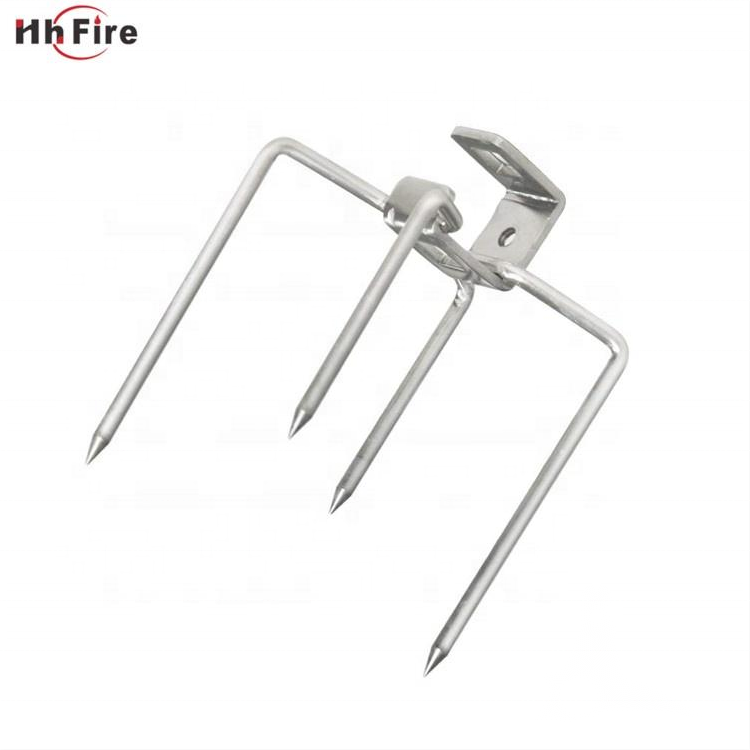 Durable Stainless Steel Rotisserie Meat Fork Spit Roaster Premium BBQ Accessories