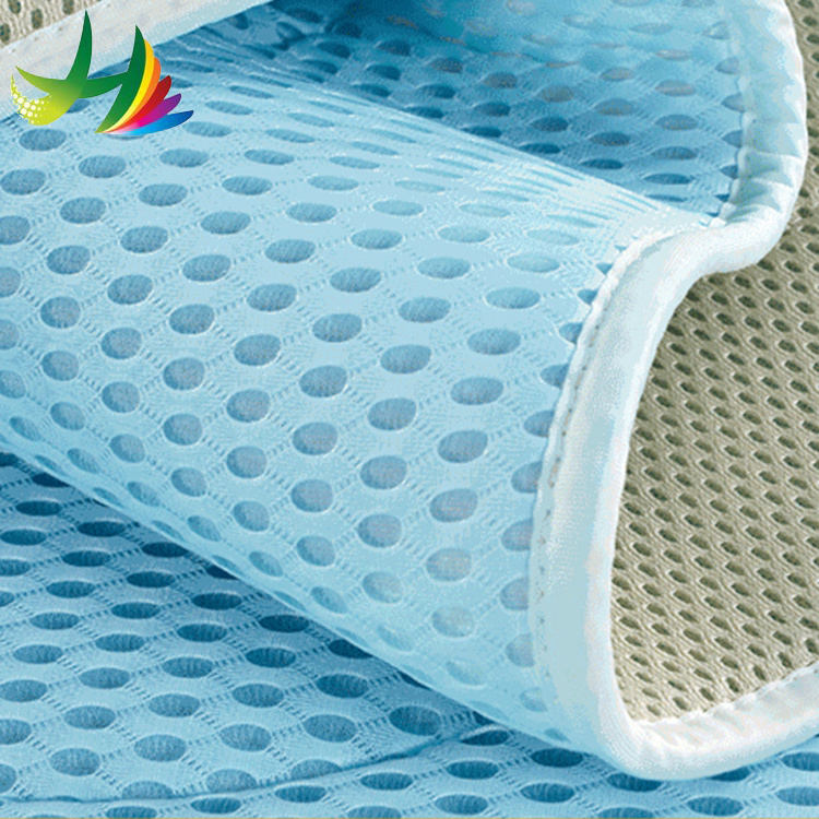 HH-043 100% polyester mesh fabric pillow filling material air mesh mattress fabric fabric with small holes car seat upholstery