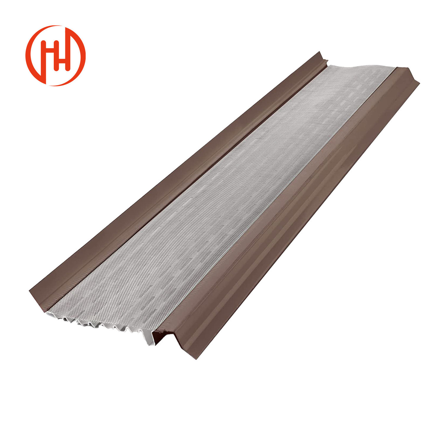 Leaf filter gutter guards stainless steel metal mesh fabric grid for gutter screen cover