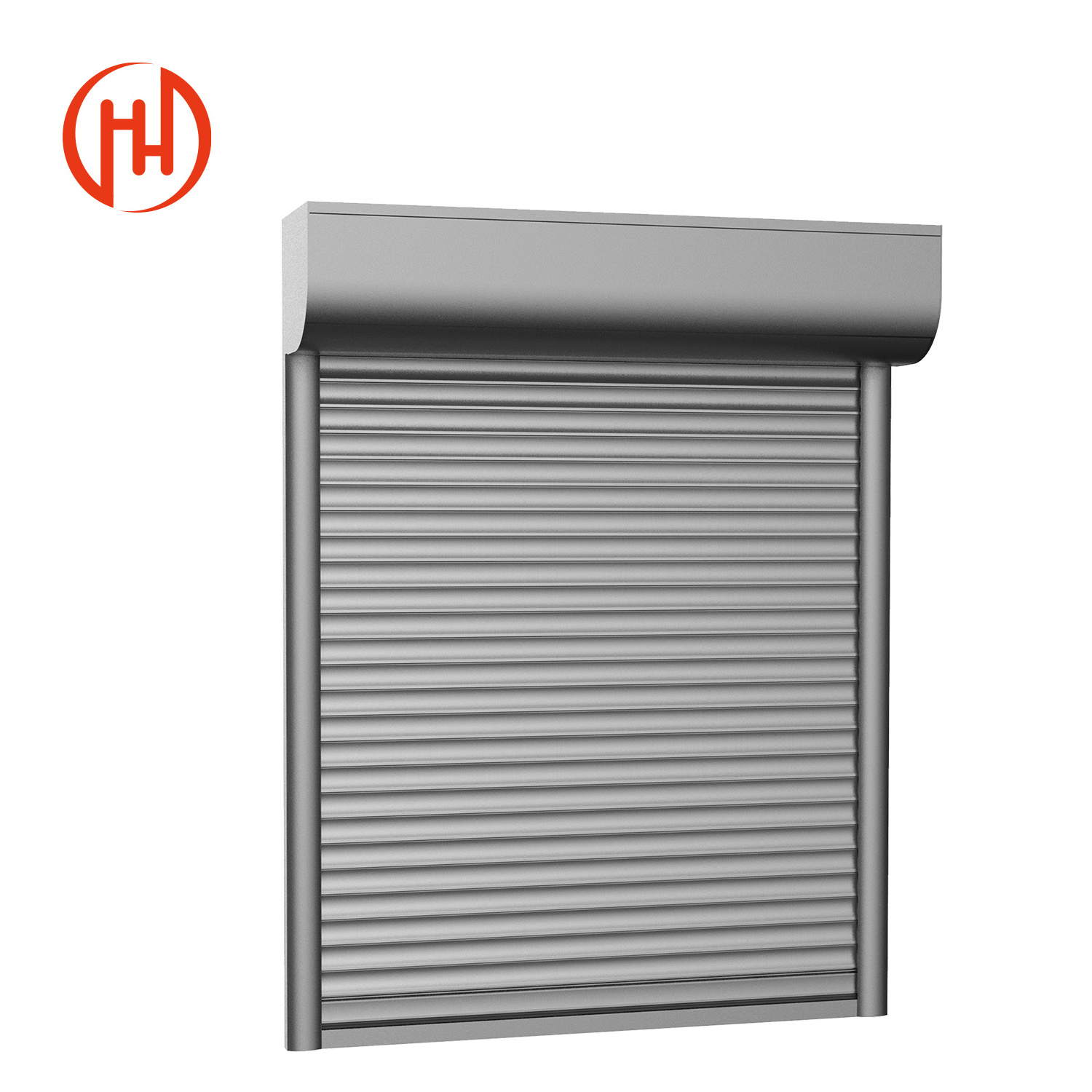 Hurricane proof motorized aluminum hurricane window shutter