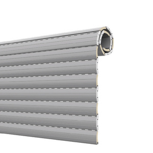 Commercial Shop Home Windproof Metal Automatic Shutters Aluminium Rolling Gates Rolling Up Doors Garage Door