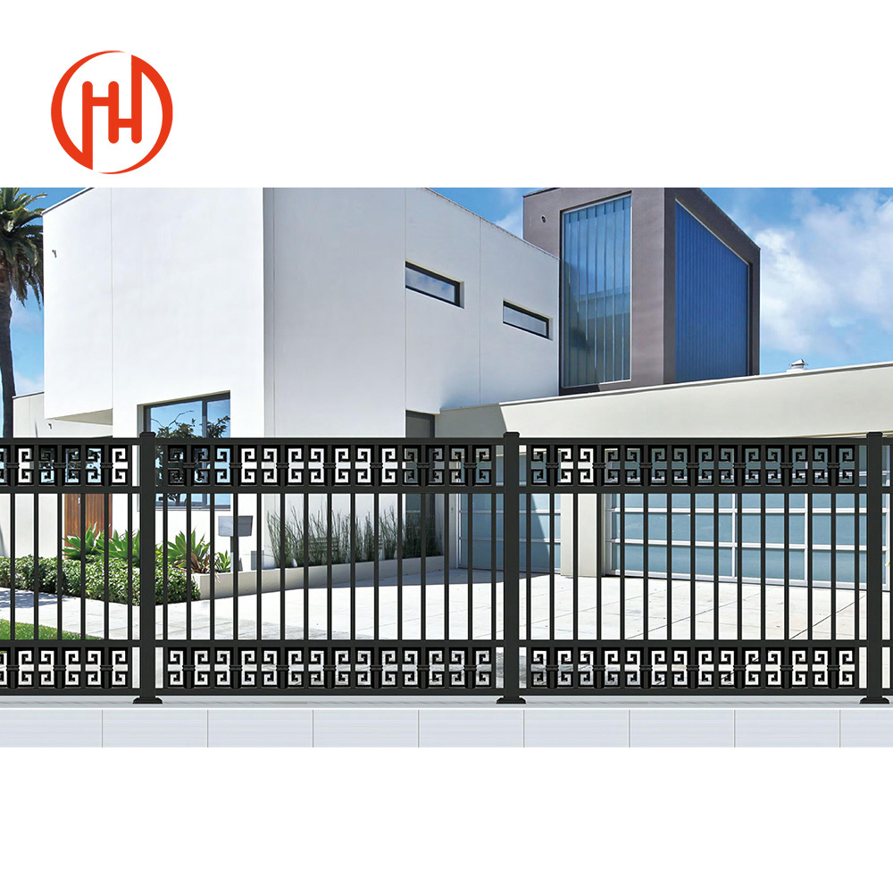 Powder Coating Aluminum Fence and Gate for Count Yard Customized