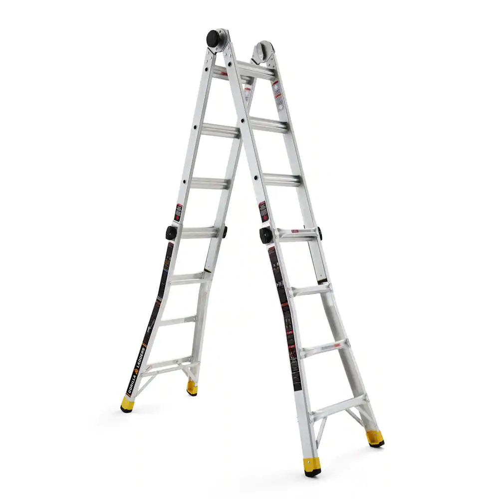 Aluminum Telescopic Ladders Combination Foldable Hanging Step Fiberglass Extension Ladder