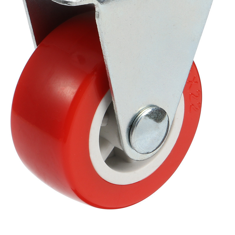 PVC Rigid  Fixed Caster 1.5/2/2.5/3 inch for Furniture Screens and Cabinets