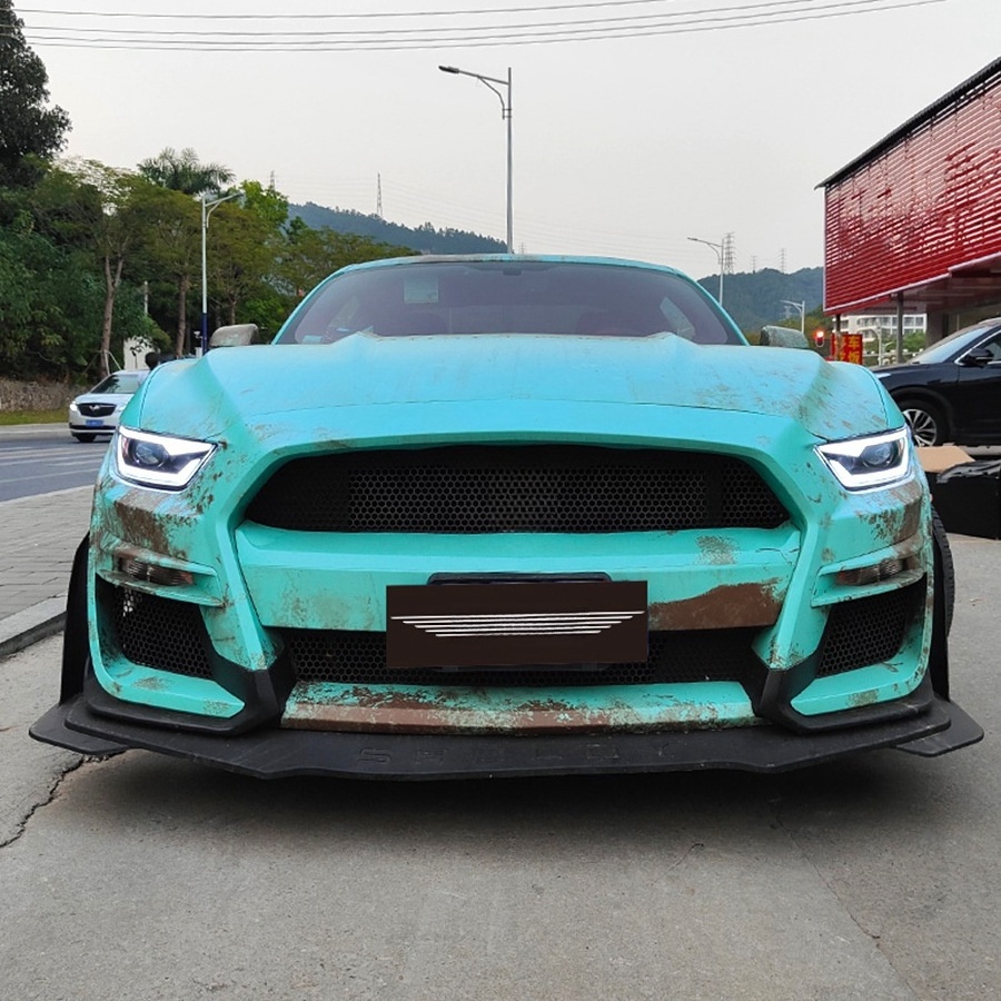 For 15-17 Ford Mustang U.S. Specification Version Modified Hawkeye Model LED Headlights Accessories