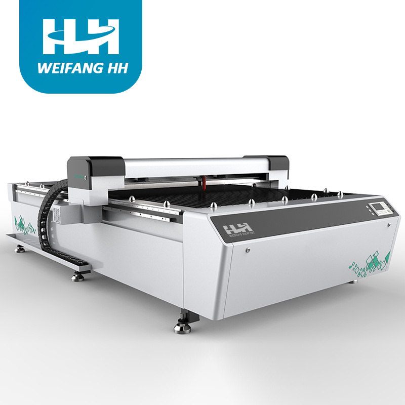 HH-1325 1325 Co2 Laser Cutter Cutting Machine 130W 150W 180W Ruida Panel Laser Machine for Fabric Textile Acrylic Plywood