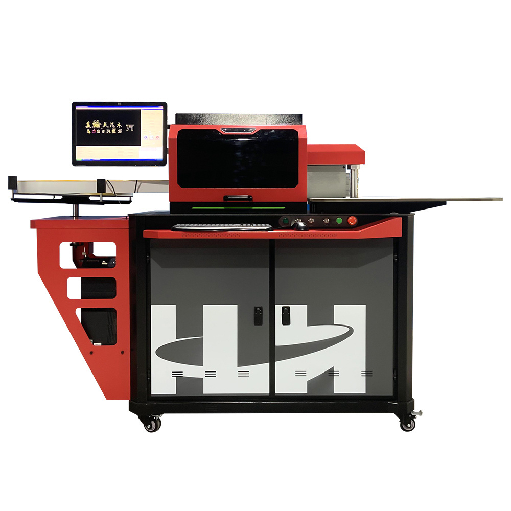 HH-NL130 3D cnc auto wire bending machine to make letters  wire bending machine manufacturer