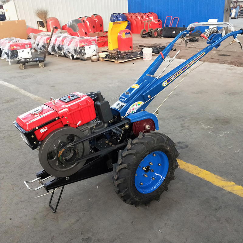 Chinese Agricultural Machinery Equipment With 2 Wheel Behind New Mini Tractors